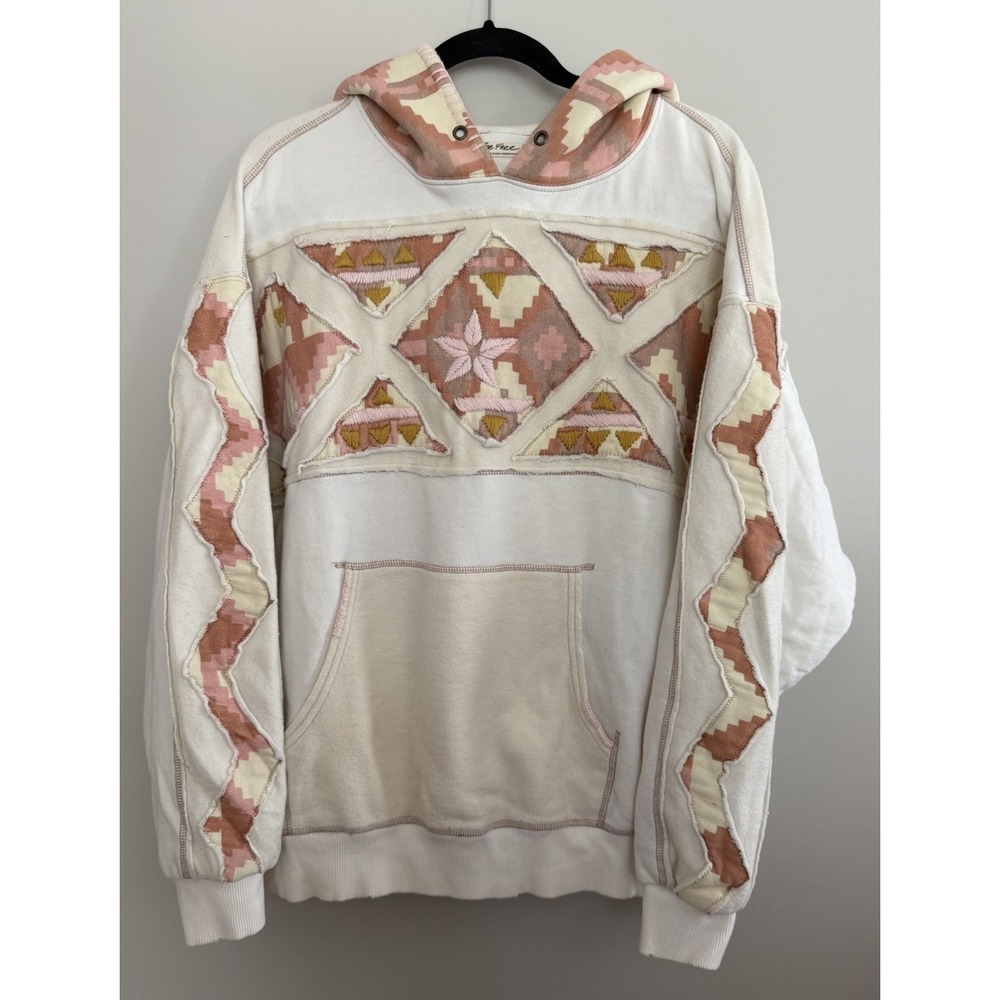 Free People Nordic "It's a Vibe" Hoodie Women's Size Small - Picture 1 of 13